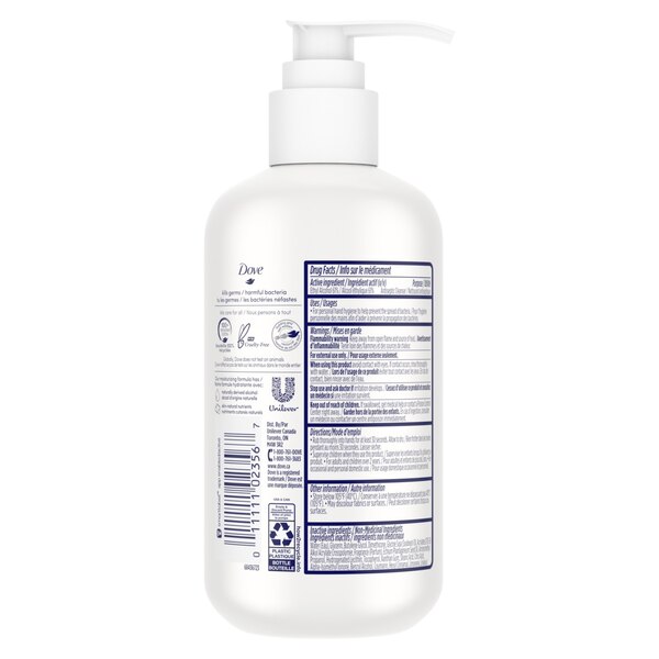 Dove Hand Sanitizer Deep Moisture, 8 OZ