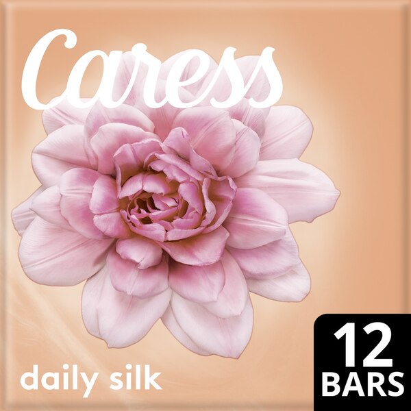 Caress Daily Silk - Barra de belleza, 4 oz, 6 barra