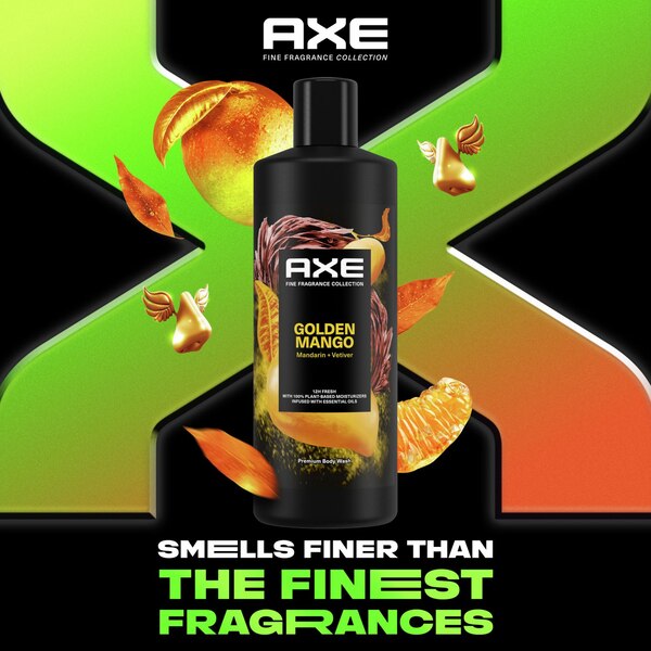 Axe Fine Fragrance Body Wash, Golden Mango, 18 OZ