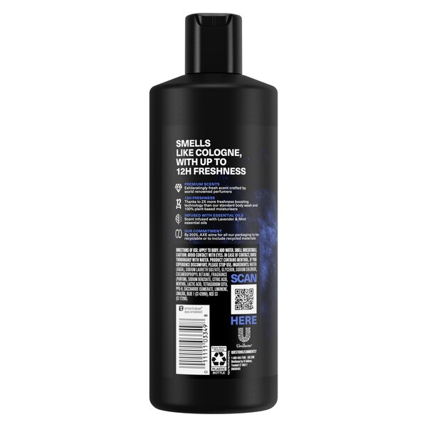 Axe Fine Fragrance Body Wash, Blue Lavendar, 18 OZ