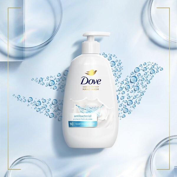 Dove Care & Protect Antibacterial Hand Wash, 12 oz