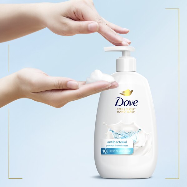 Dove Care & Protect Antibacterial Hand Wash, 12 oz