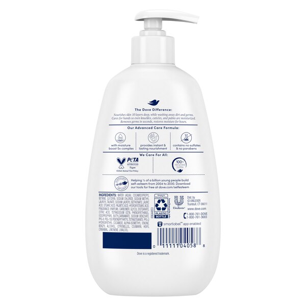 Dove Advanced Care Hand Wash, Deep Moisture, 12 oz