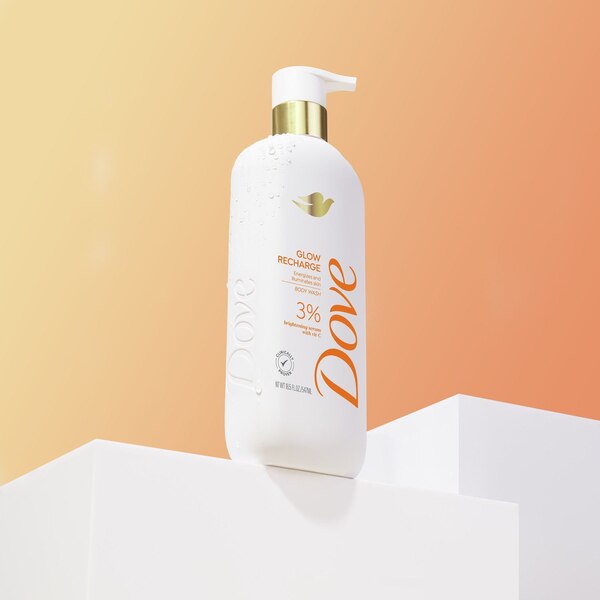 Dove Body Wash, Glow Recharge, 18.5 OZ