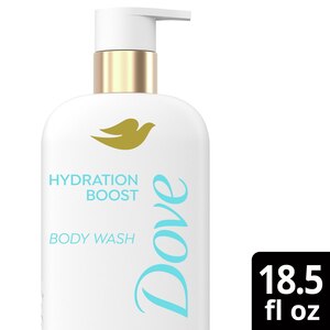 Dove Body Wash, Hydration Boost 18.5 oz 