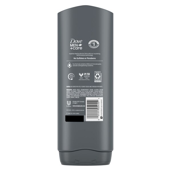 Dove Men +Care Sensitive Skin Body Wash, Oatmeal & Aloe