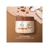 Dove Body Scrub, Brown Sugar + Coconut, thumbnail image