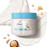 Dove Body Scrub,Crushed Macadamia + Rice Milk, thumbnail image