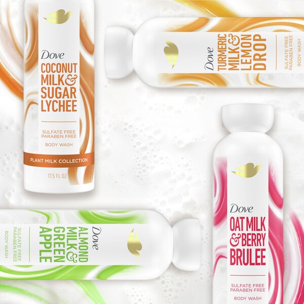 Dove Body Wash, Almond Milk & Green Apple, 17.5oz