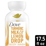 Dove Body Wash, Turmeric Lemon 17.5 oz, thumbnail image