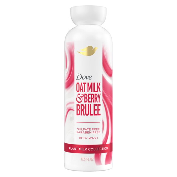 Dove Body Wash, Oat Milk & Berry Brulee 17.5 fl oz