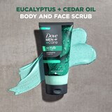 Dove Men+Care Body Scrub, Eucalyptus 9 OZ, thumbnail image