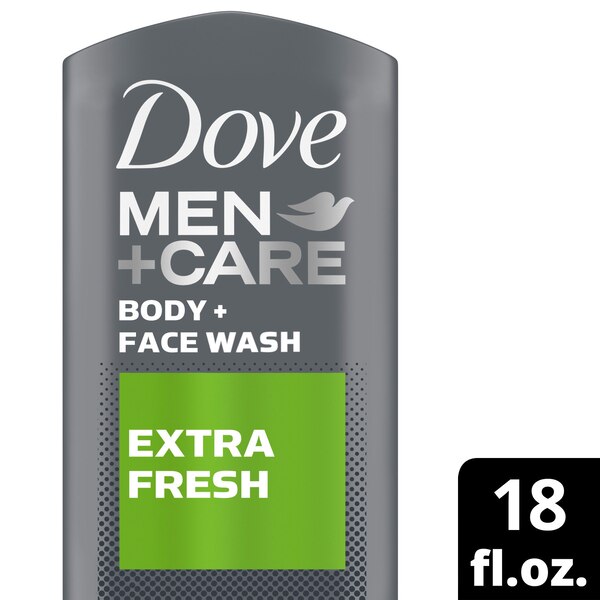 Dove Men+Care Extra Fresh Body and Face Wash for Dry Skin