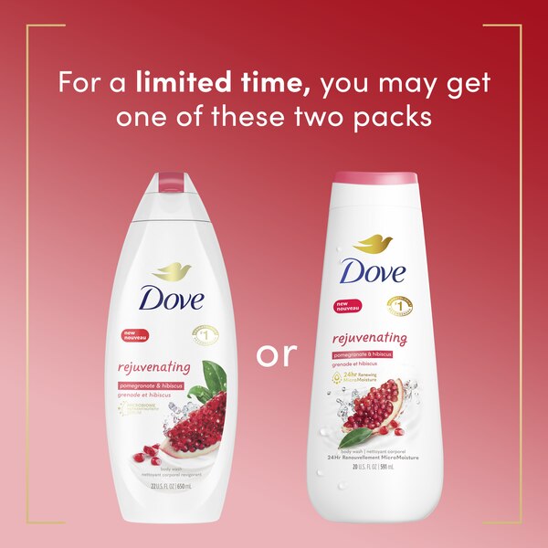 Dove go fresh - Gel de baño, 20 oz
