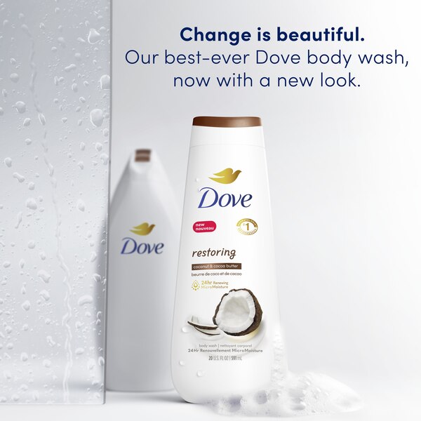 Dove Purely Pampering Body Wash, 20 OZ