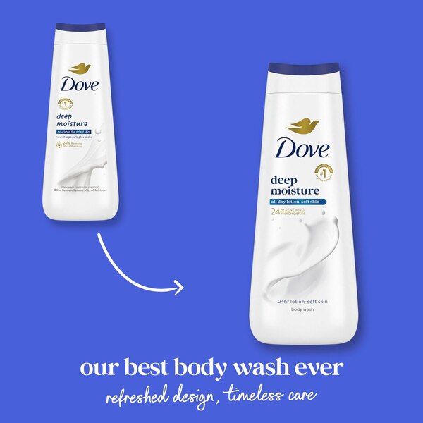 Dove Deep Moisture Body Wash, 11 OZ