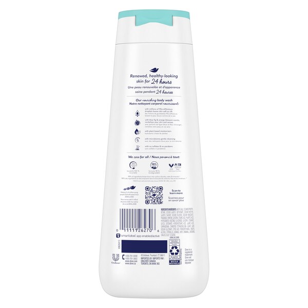 Dove go fresh - Gel de baño, 20 oz
