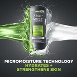 Dove Men Care Extra Fresh Body and Face Wash, 18 oz, 2/Pack, thumbnail image 4 of 5