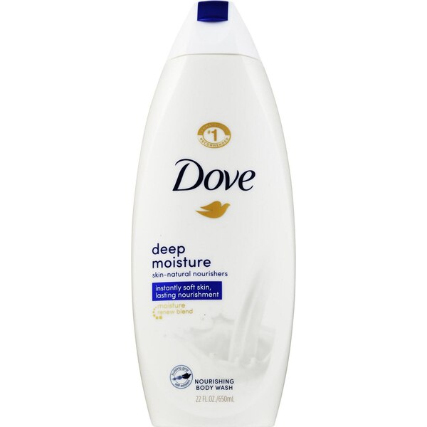 Dove Deep Moisture Body Wash 20 OZ, Twin Pack