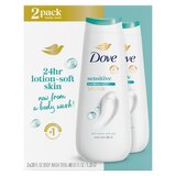 Dove Sensitive Skin Body Wash, 20 OZ, Twin Pack, thumbnail image