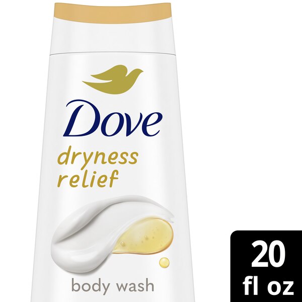 Dove Dry Oil Moisture Body Wash, 20 OZ