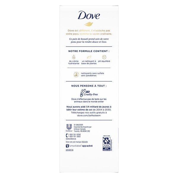 Dove White Beauty Bar, 2.6 OZ