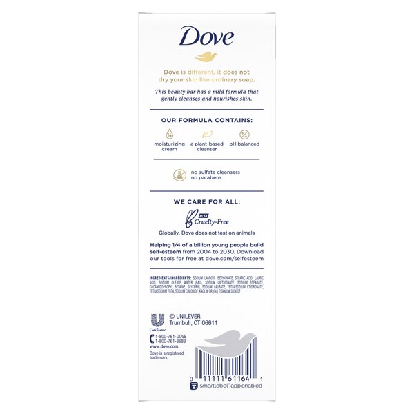 Dove Sensitive Skin Beauty Bar, 4 OZ