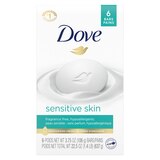Dove Sensitive Skin Beauty Bar, 4 OZ, thumbnail image