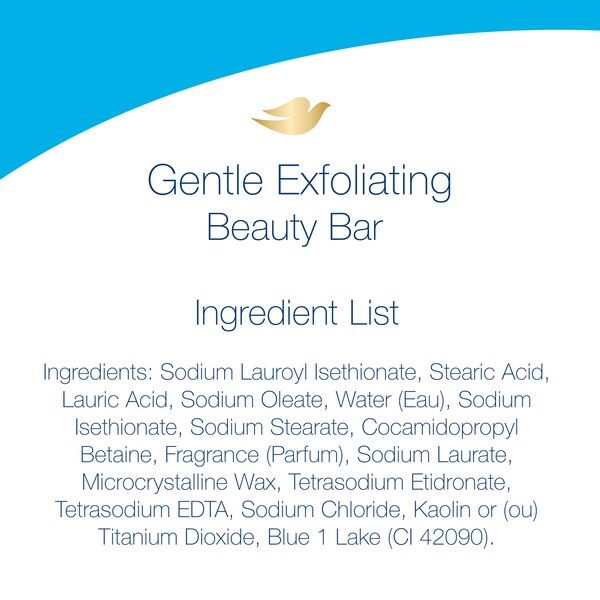 Dove Gentle Exfoliating Beauty Bar