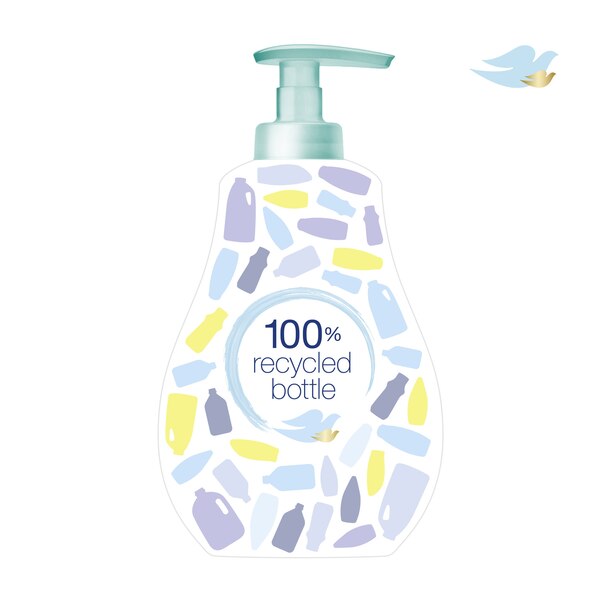 Baby Dove Sensitive Skin Fragrance Free Body Wash, 13 FL OZ