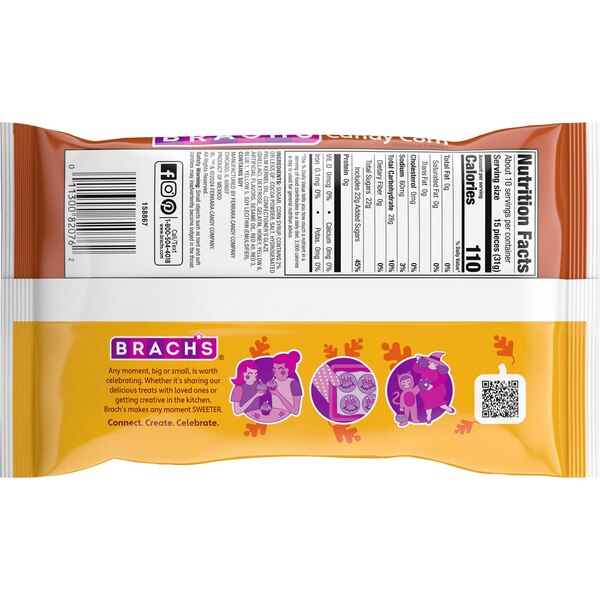 Brach's, Harvest Candy Corn, Laydown Bag, 11 oz