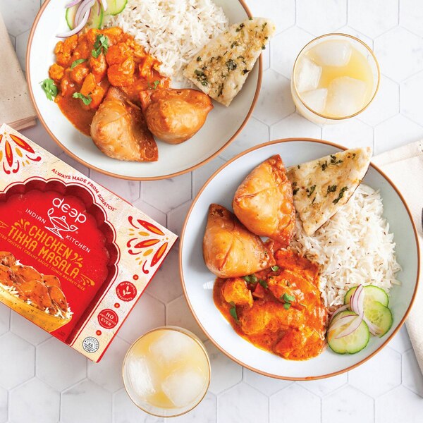 Deep Indian Kitchen, Chicken Tikka Masala, Frozen Entree, 9 oz