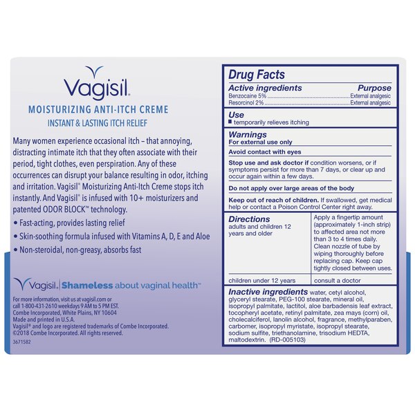 Vagisil Anti-Itch Creme, 1 OZ