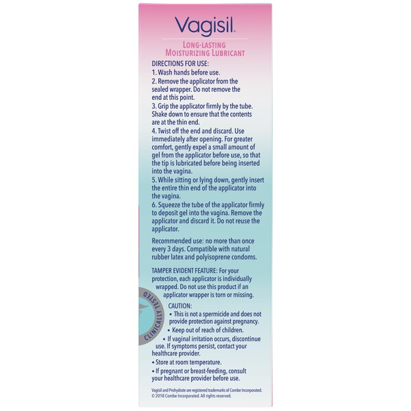 Vagisil Prohydrate, Internal Vaginal Moisturizing Gel & Lubricant, 8 OZ