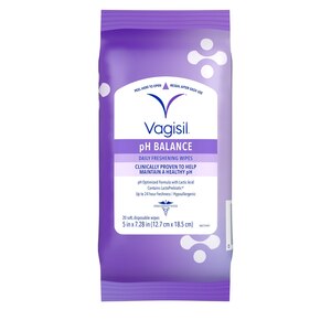 Vagisil pH Wipes, 20 CT