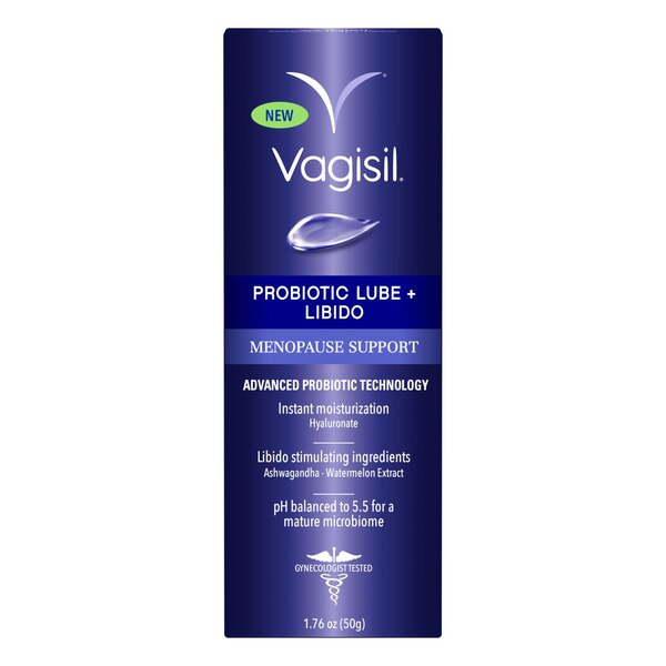 Vagisil Menopause Support Probiotic Lube + Libido, 1.76 OZ