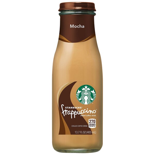 Starbucks, Mocha Frappuccino Chilled Coffee Drink 13.7 Oz