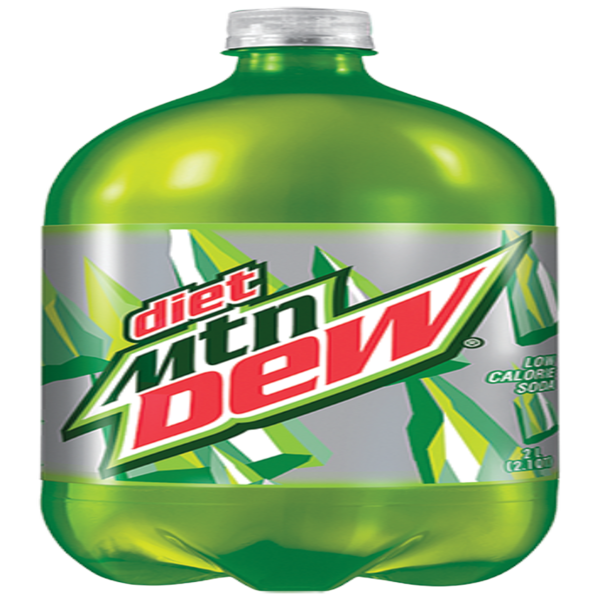 Diet Mountain Dew Bottle, 2L
