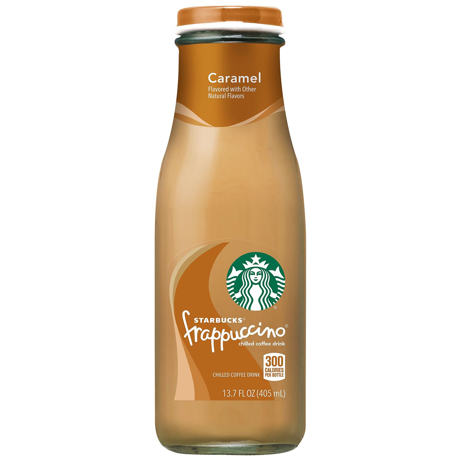Starbucks, Caramel Frappuccino Chilled Coffee Caramel, 13.7 Oz