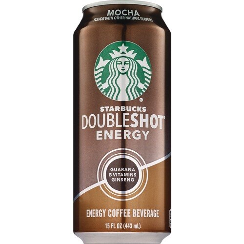 Starbucks, Doubleshot Energy, Mocha Coffee Drink, 15 oz