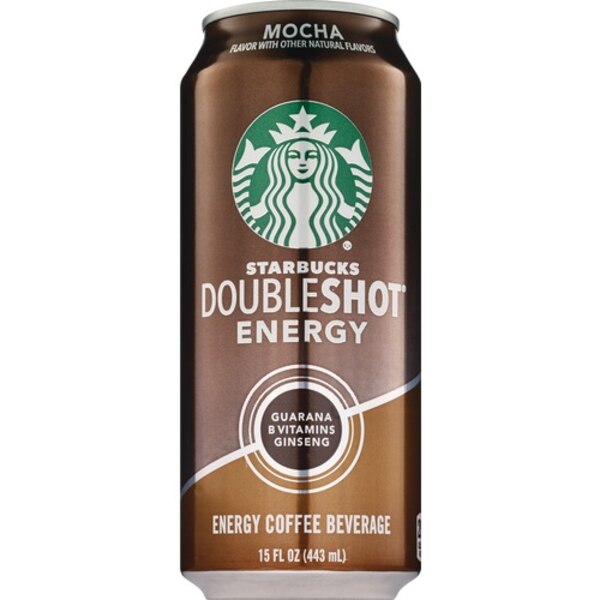 Starbucks, Doubleshot Energy, Mocha Coffee Drink, 15 oz