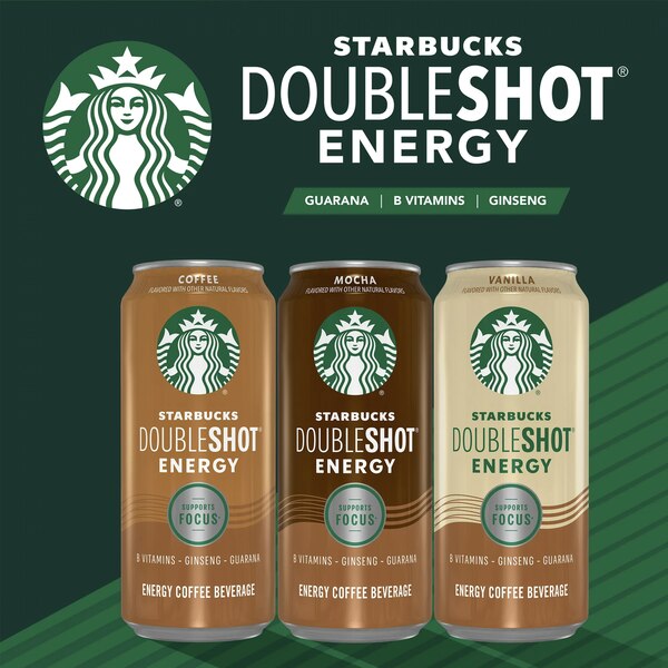 Starbucks, Doubleshot Energy, Vanilla Coffee, 15 oz