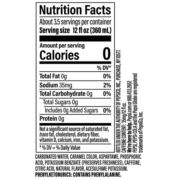 Pepsi Cola, 1.25 L