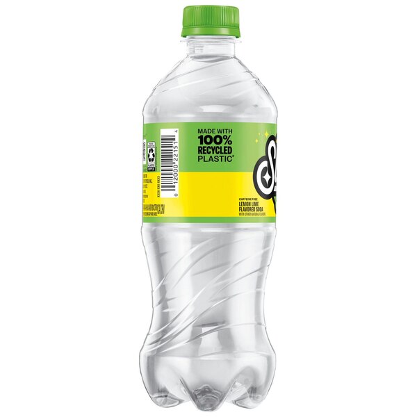 Starry, Lemon Lime Soda, 20 oz