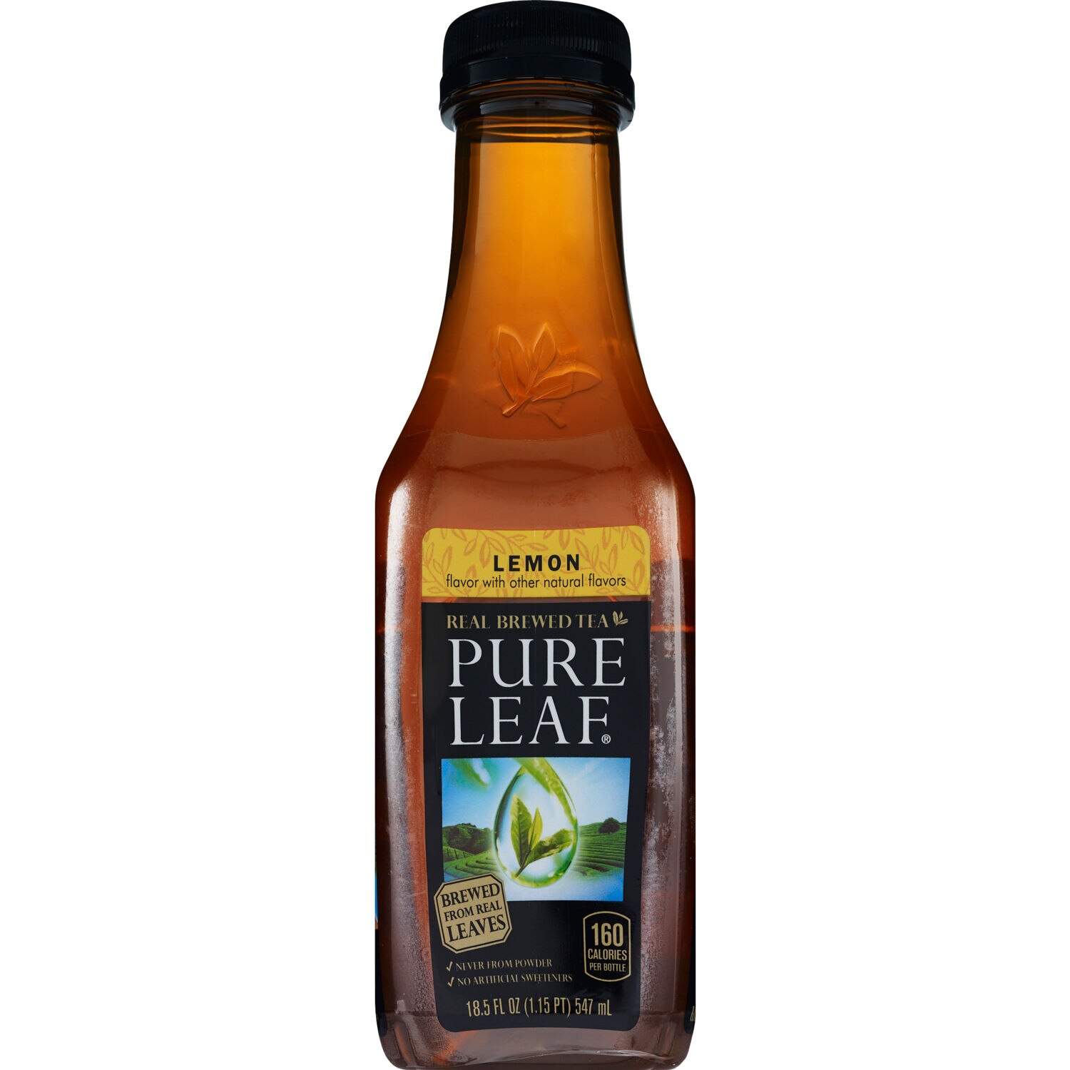 Pure Leaf, Real Brewed Tea With Lemon, Single Bottle, 18.5 oz