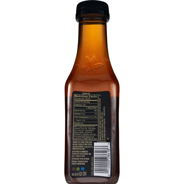 Pure Leaf, Real Brewed Tea With Lemon, Single Bottle, 18.5 oz