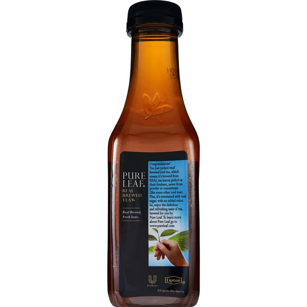 Pure Leaf, Real Brewed Tea With Lemon, Single Bottle, 18.5 oz