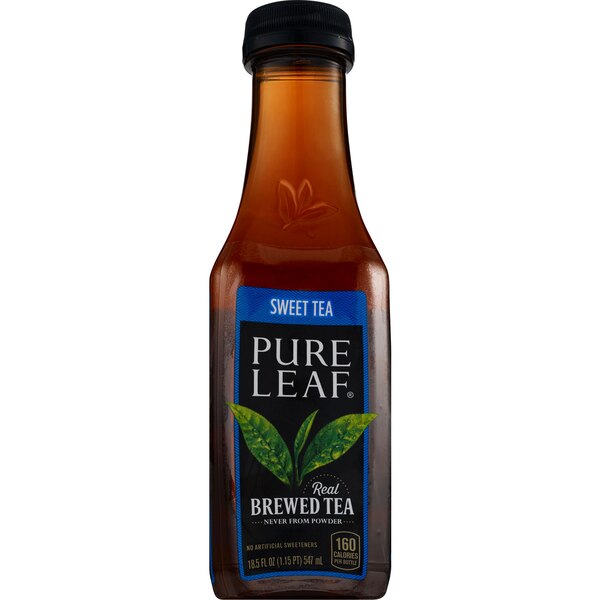 Pure Leaf, Real Brewed Tea Sweet Tea, Single Bottle, 18.5 oz