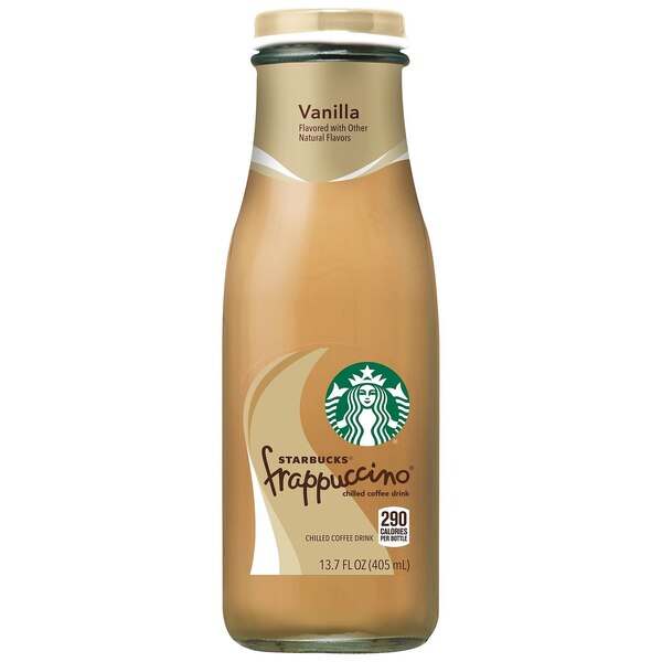 Starbucks, Vanilla Frappuccino Chilled Coffee Drink 13.7 Oz