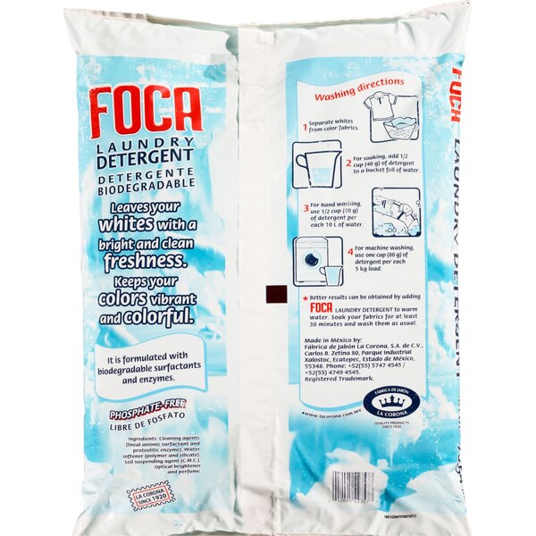 FOCA Powder Laundry Detergent, 70.5 OZ